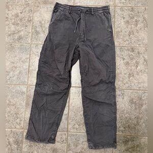 American Eagle Outfitters Men's Charcoal Joggers